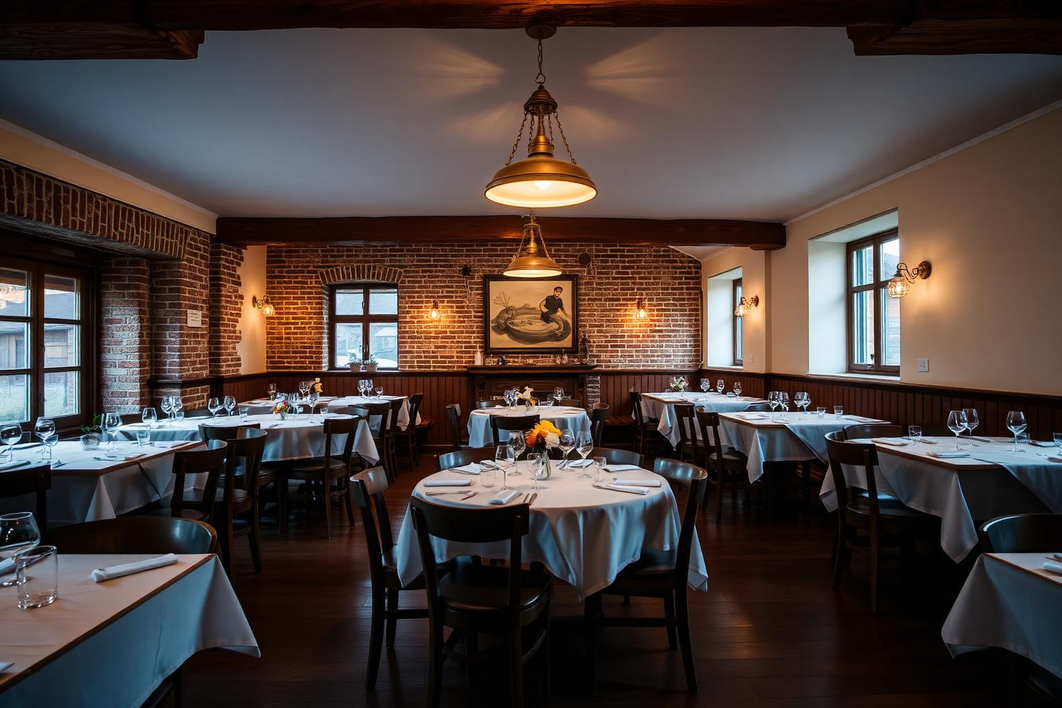 Interiér restaurace U Knoppa